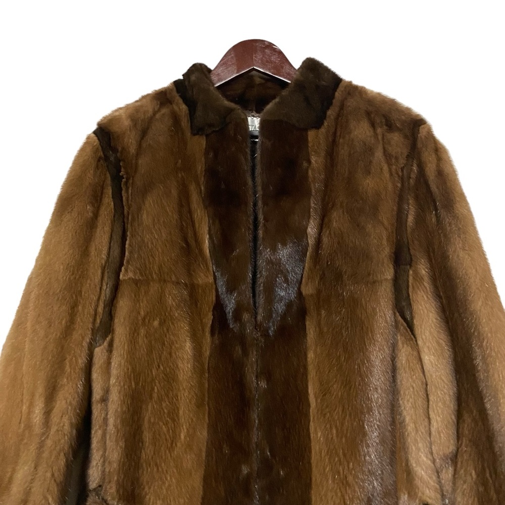Vintage Anastasia Furs Mink Coat Brown - Picture 2 of 16